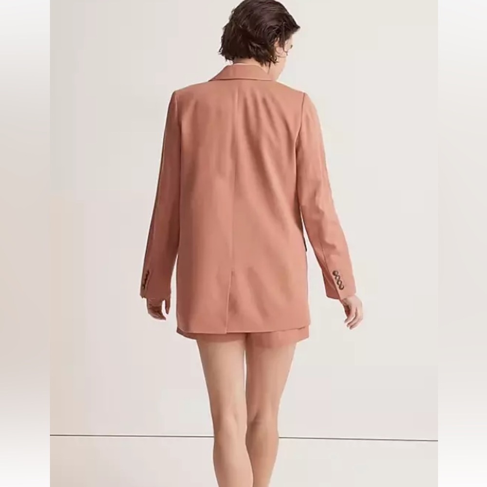 Madewell Women's Blazer in Dusty Rose - Picture 2 of 10